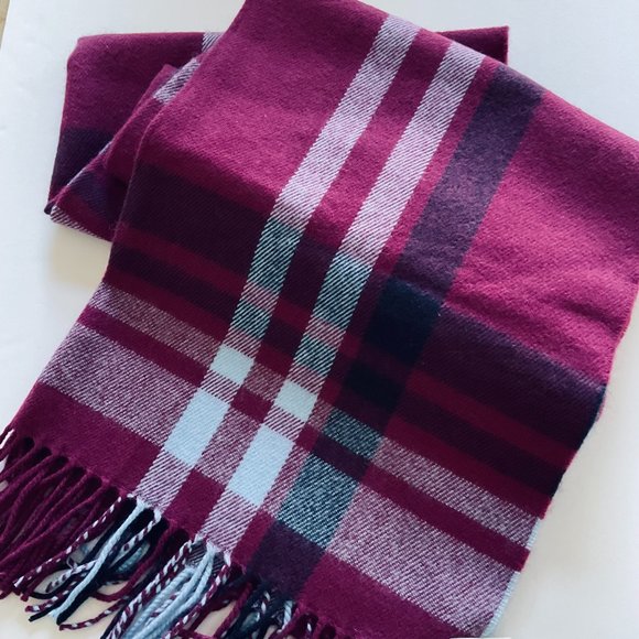 J. CREW Women's Plaid Wrap NWT - Picture 2 of 5